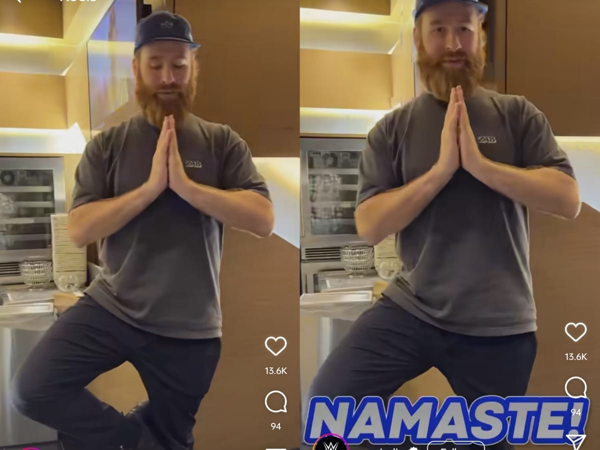 WATCH: Sami Zayn tries to attain spiritual enlightenment by performing yoga ahead of Superstar Spectacle