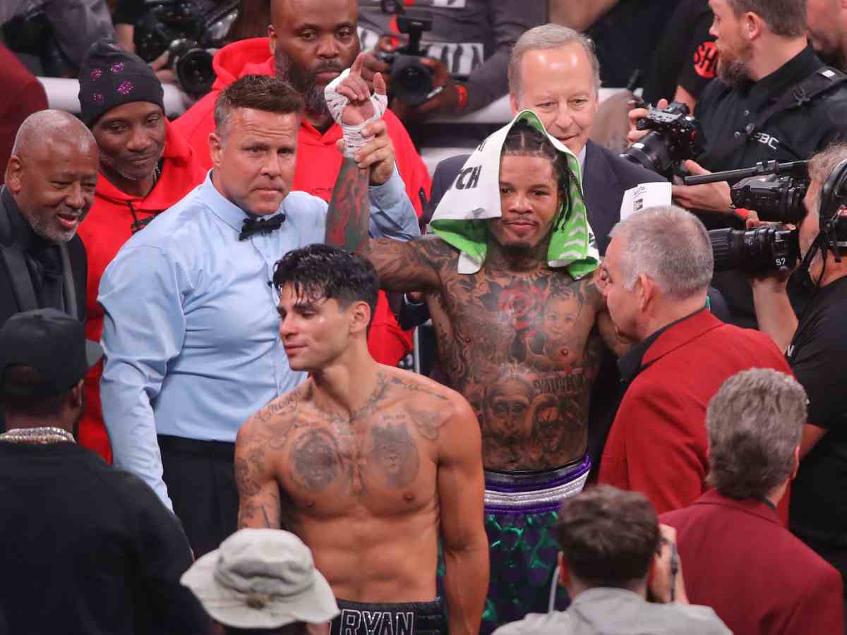 Ryan Garcia and Gervonta davis (Image Courtesy: Imago)