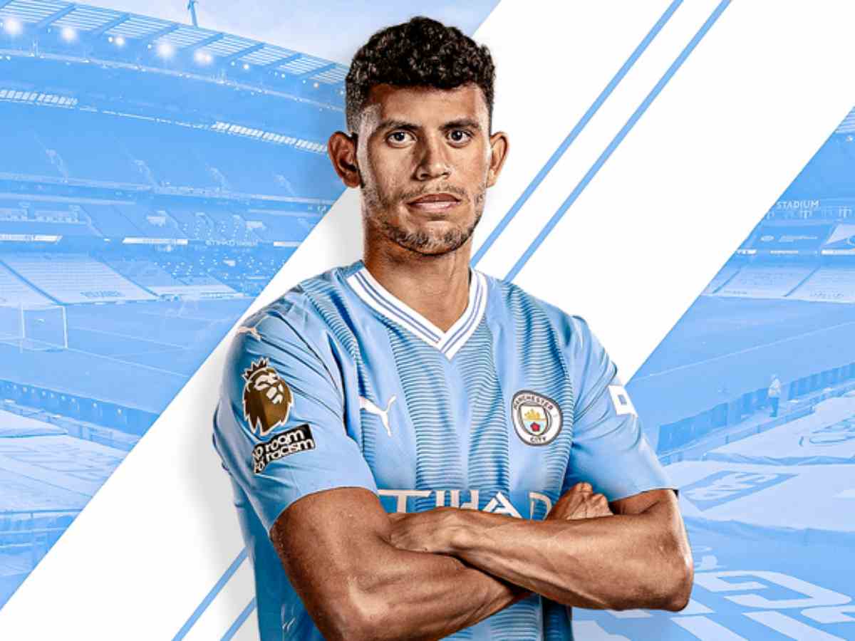 Matheus Nunes in Manchester City Blues