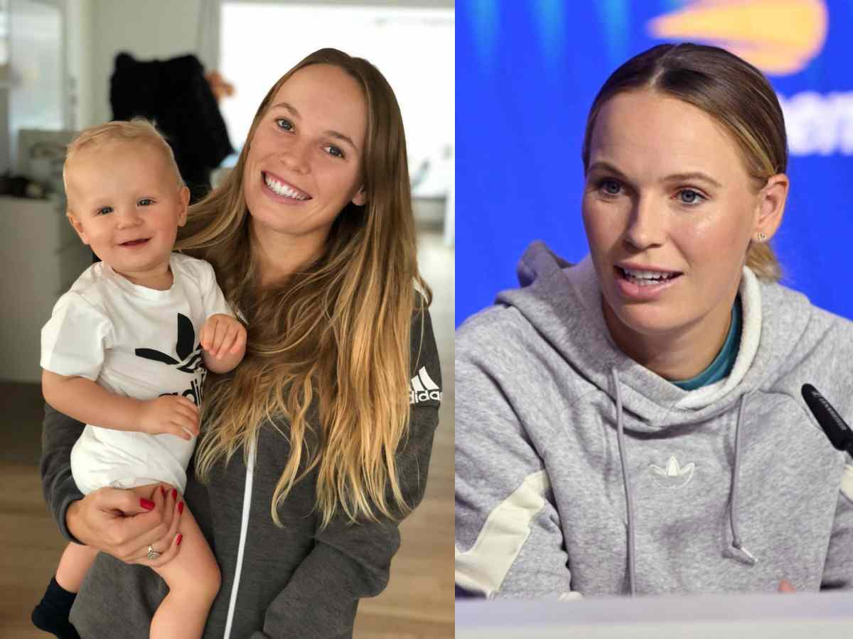 Caroline Wozniacki jokingly blames herself for daughter’s growing interest in tennis as US Open run continues