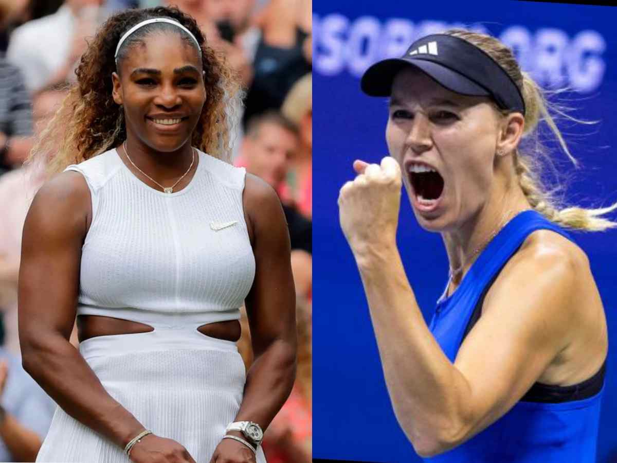 Caroline Wozniacki dismisses reports of Serena Williams influencing her decision to make a comeback as the Dane reaches the US Open’s fourth round