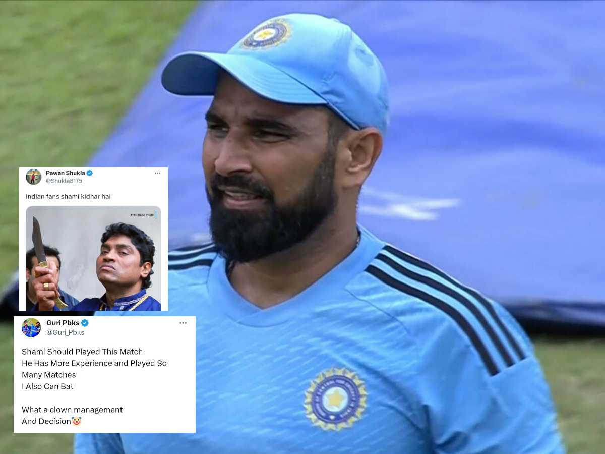 “Kaash Shami bhi Mumbai Indians se hota”- Netizens unhappy over India’s decision to drop Mohammed Shami for Shardul Thakur against Pakistan in 2023 Asia Cup