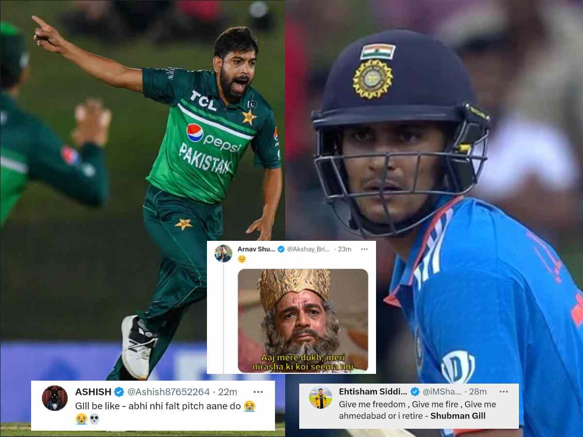 “Sara ka sara maza kharab kar diya”- Fans mock Shubman Gill for flop show against Pakistan in 2023 Asia Cup