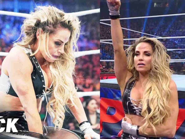 Watch Trish Stratus Agonizing Departure Having Gnarly Scars On Forehead After Her Brutal Steel 1121