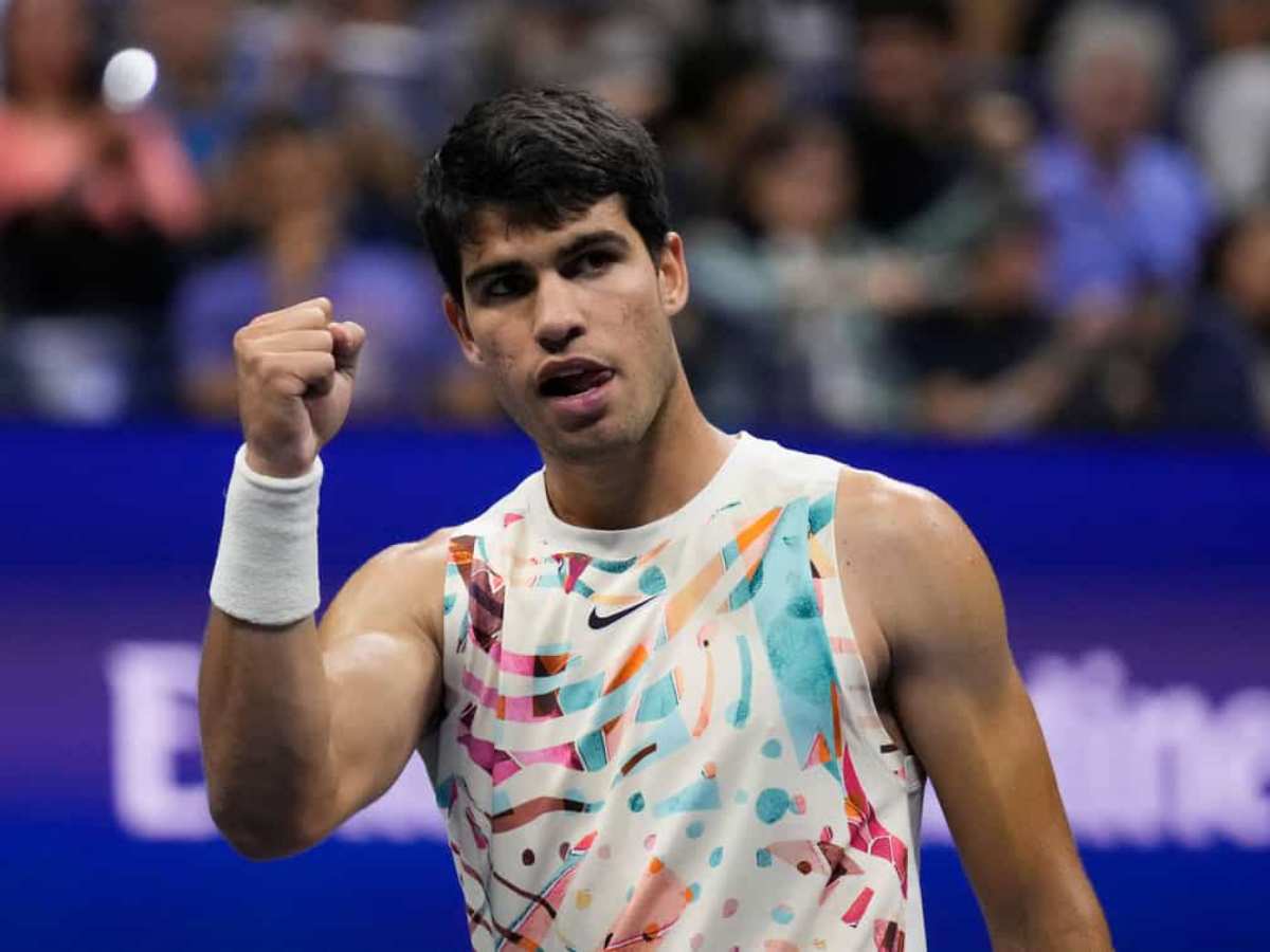 Carlos Alcaraz at the US Open