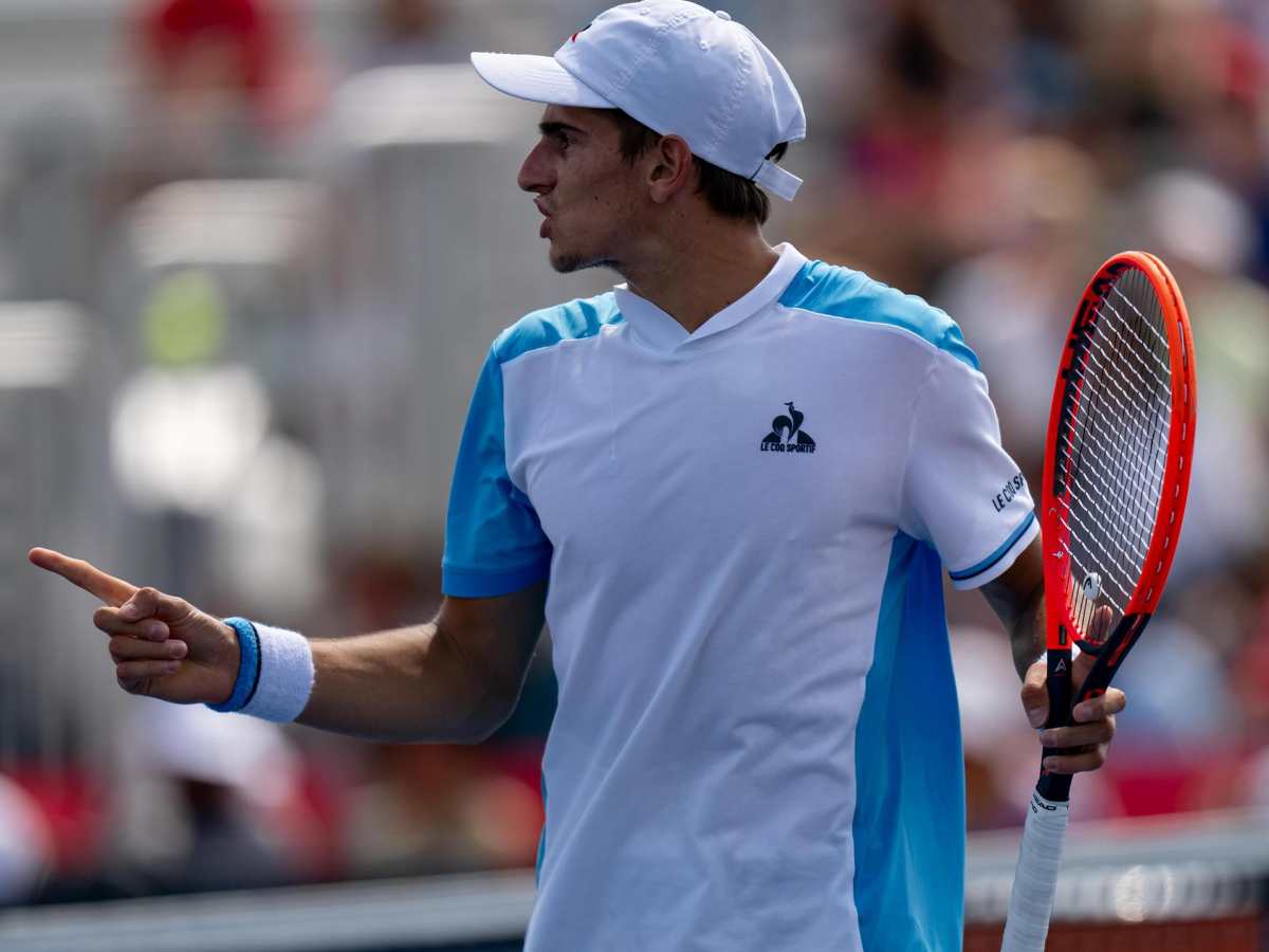 Matteo Arnaldi at the US Open