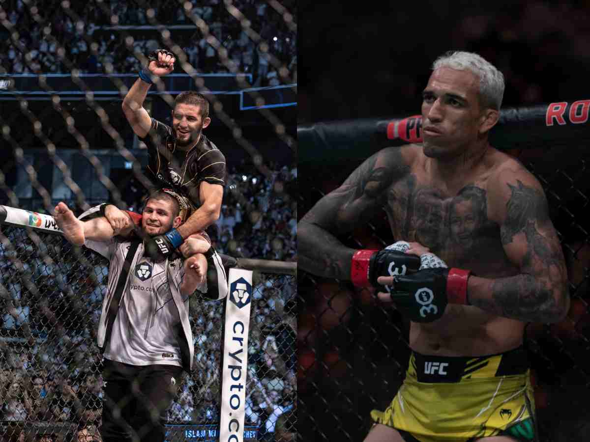 Khabib Nurmagomedov Islam Makhachev Charles Oliveira