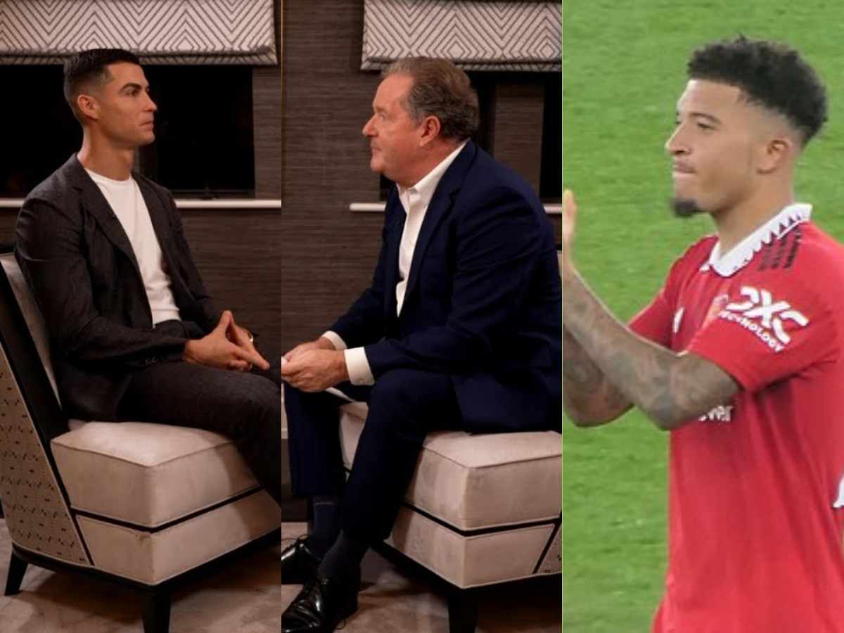 “I’ll get you out of this nightmare,” Piers Morgan urges Jadon Sancho to follow Cristiano Ronaldo’s path to expose Erik ten Hag