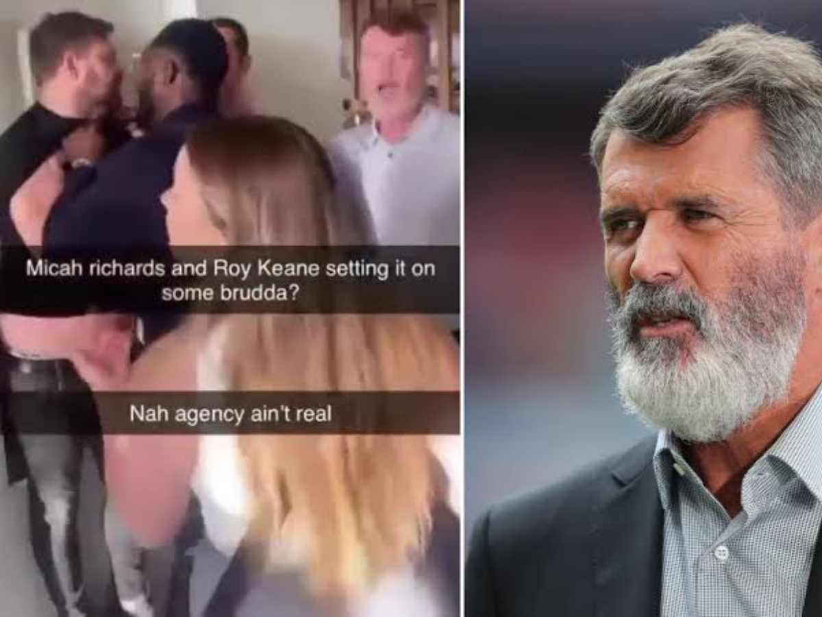 Roy Keane allegedly ‘HEADBUTTED’ by fan at the Etihad after Arsenal’s 3-1 win over Manchester United