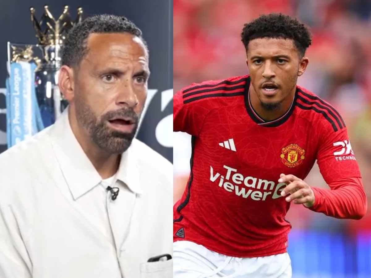 Manchester United icon Rio Ferdinand shows HARSH reality to Jadon Sancho after fallout with Erik ten Hag