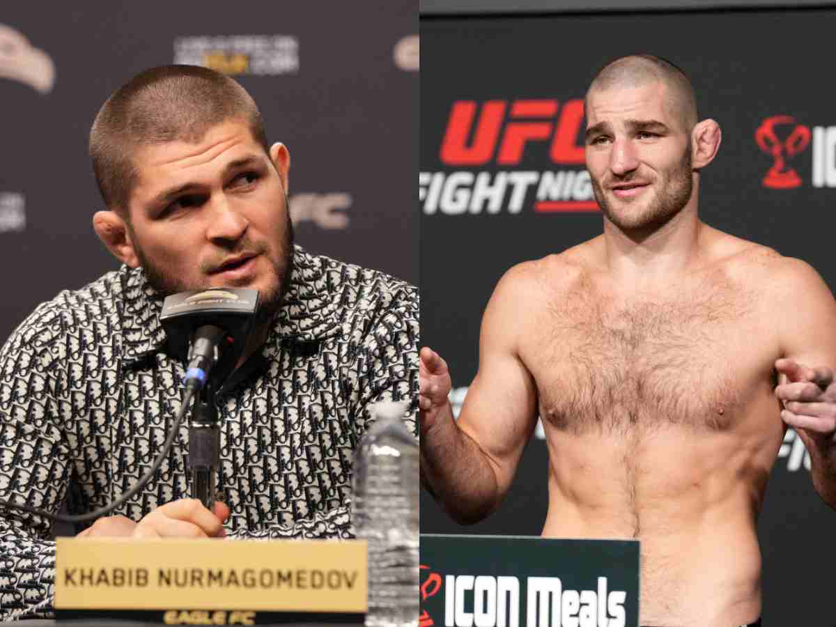 “Guarantee she fakes it,” Sean Strickland once shocked the internet with crazy tweet about Khabib Nurmagomedov and his wife