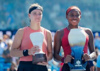 Karolina Muchova and Coco Gauff
