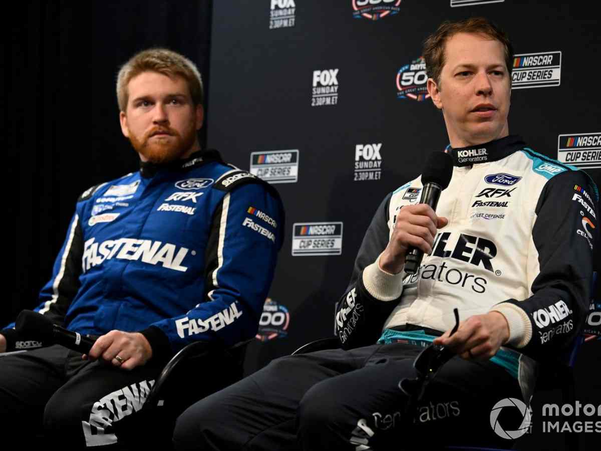 Chris Buescher and Brad Keselowski