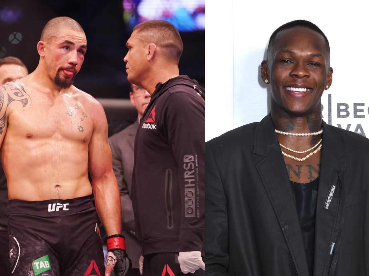 WATCH: ‘National treasure’ Robert Whittaker wins hearts of Australian fans during Israel Adesanya’s crowd work