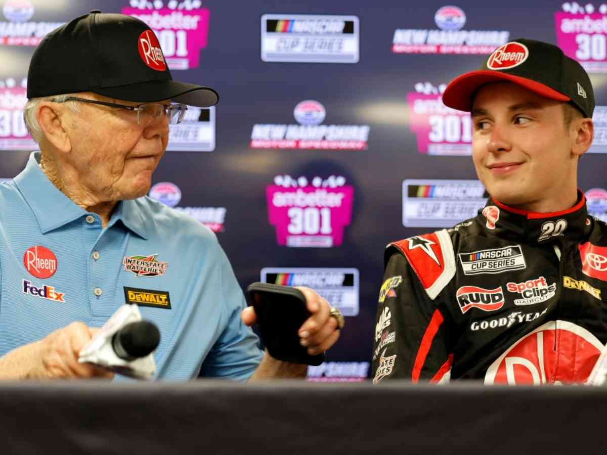 Christopher Bell with Joe Gibbs