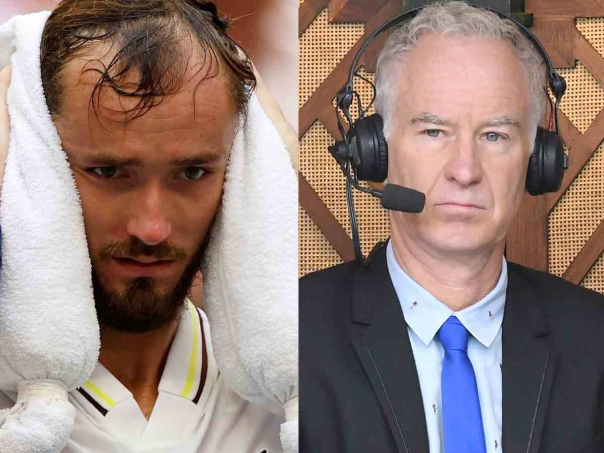 John McEnroe believes the playing conditions at the ongoing US Open are ‘not humane’ following Daniil Medvedev’s on-court rant