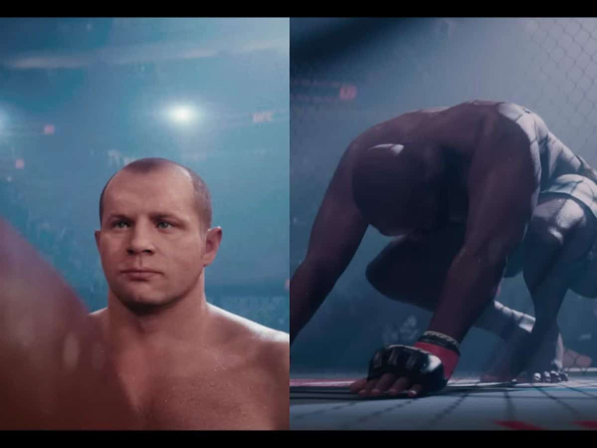 WATCH: “I will lose my sh**” – Fans go wild as UFC 5 official trailer features ‘GOAT’ Jon Jones facing off legendary Fedor Emelianenko