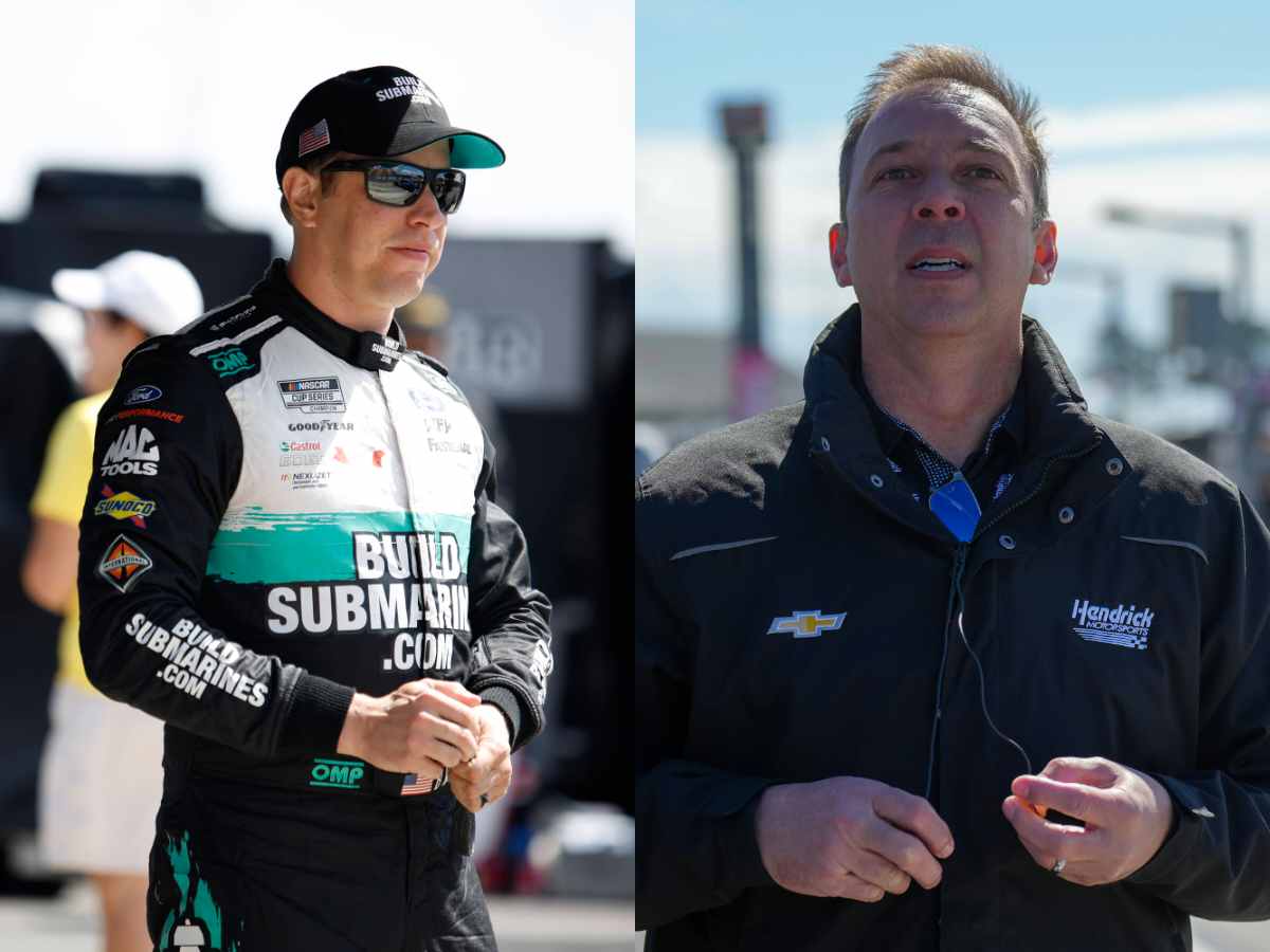 Brad Keselowski mocks Chad Knaus, labels his role at HMS as ‘babysitter’