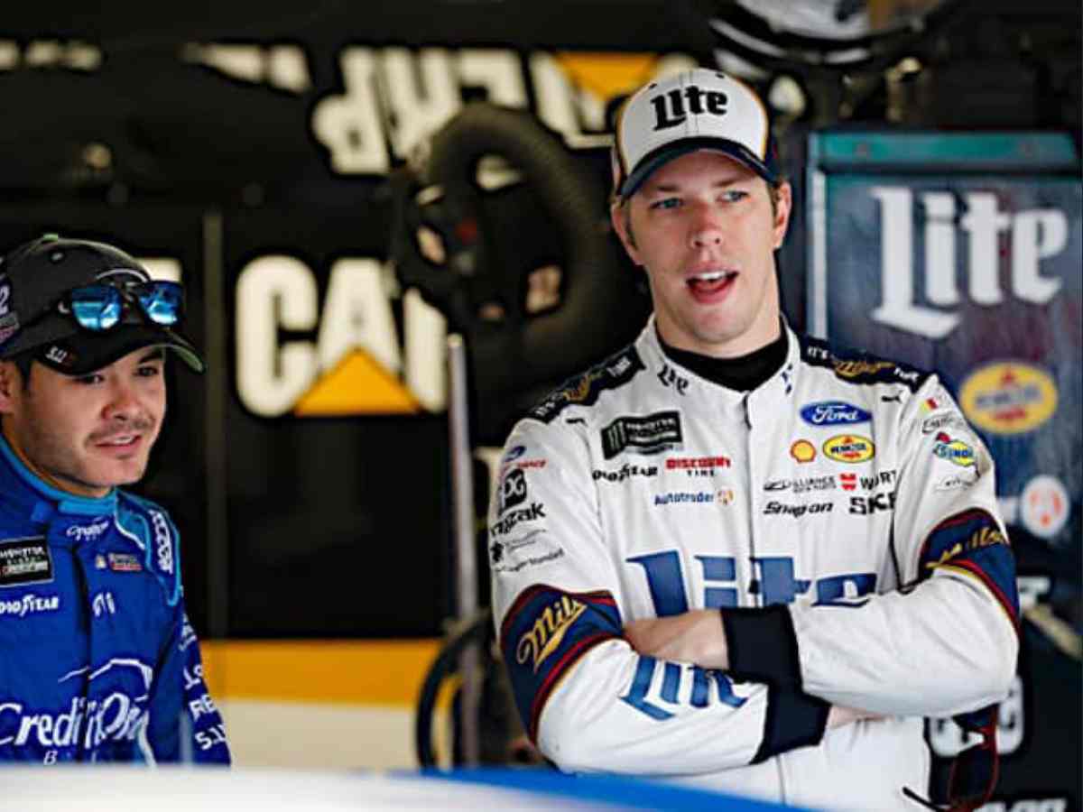 Brad Keselowski and Kyle Larson