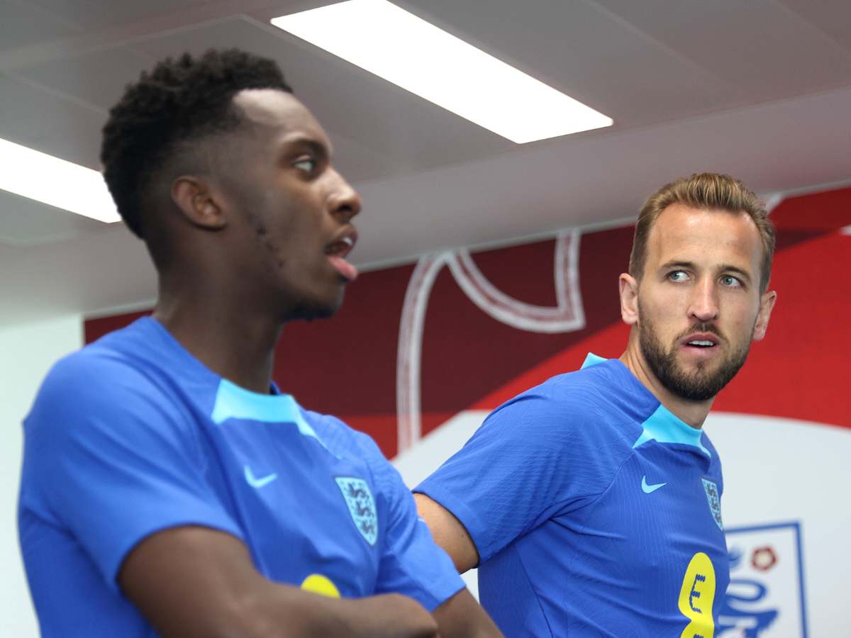 Eddie Nketiah and Harry Kane