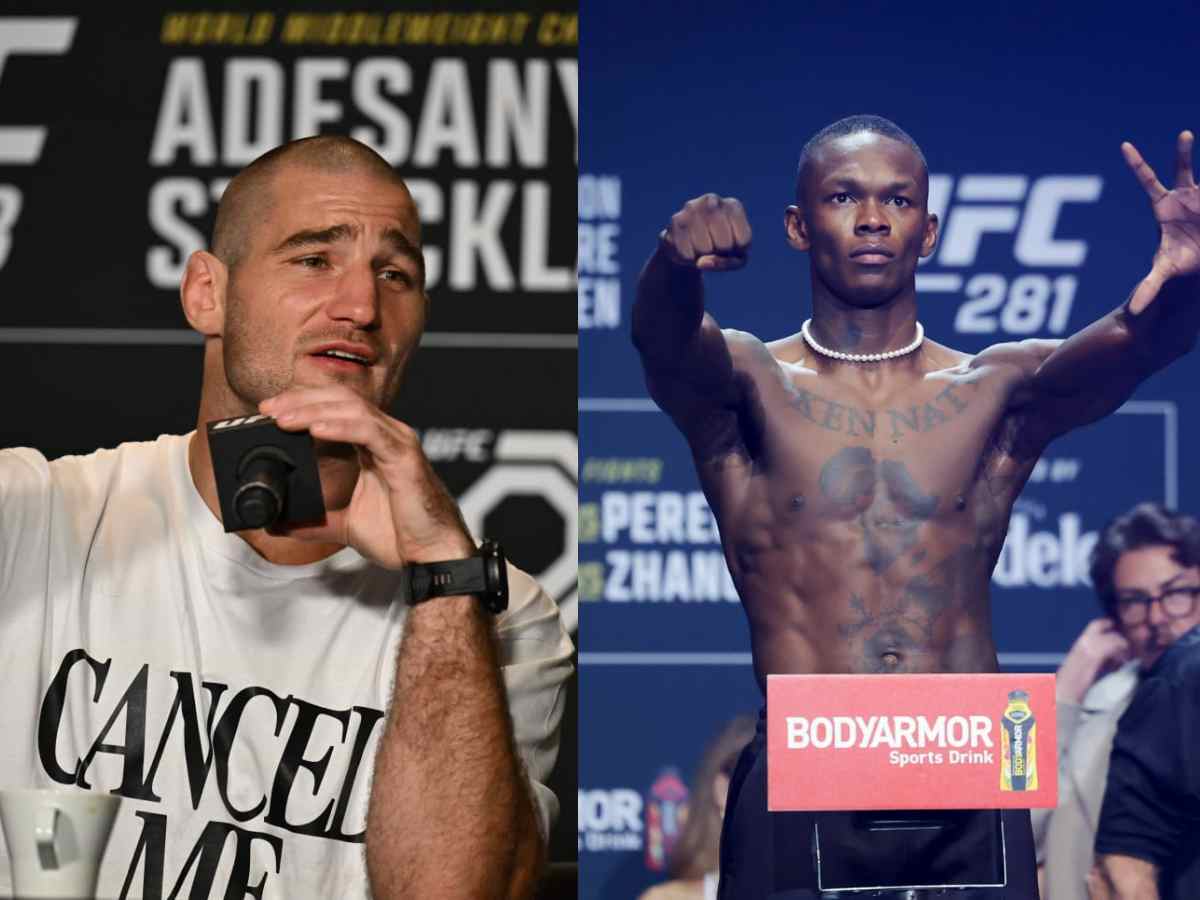 Sean Strickland and Israel Adesanya face off at UFC 293