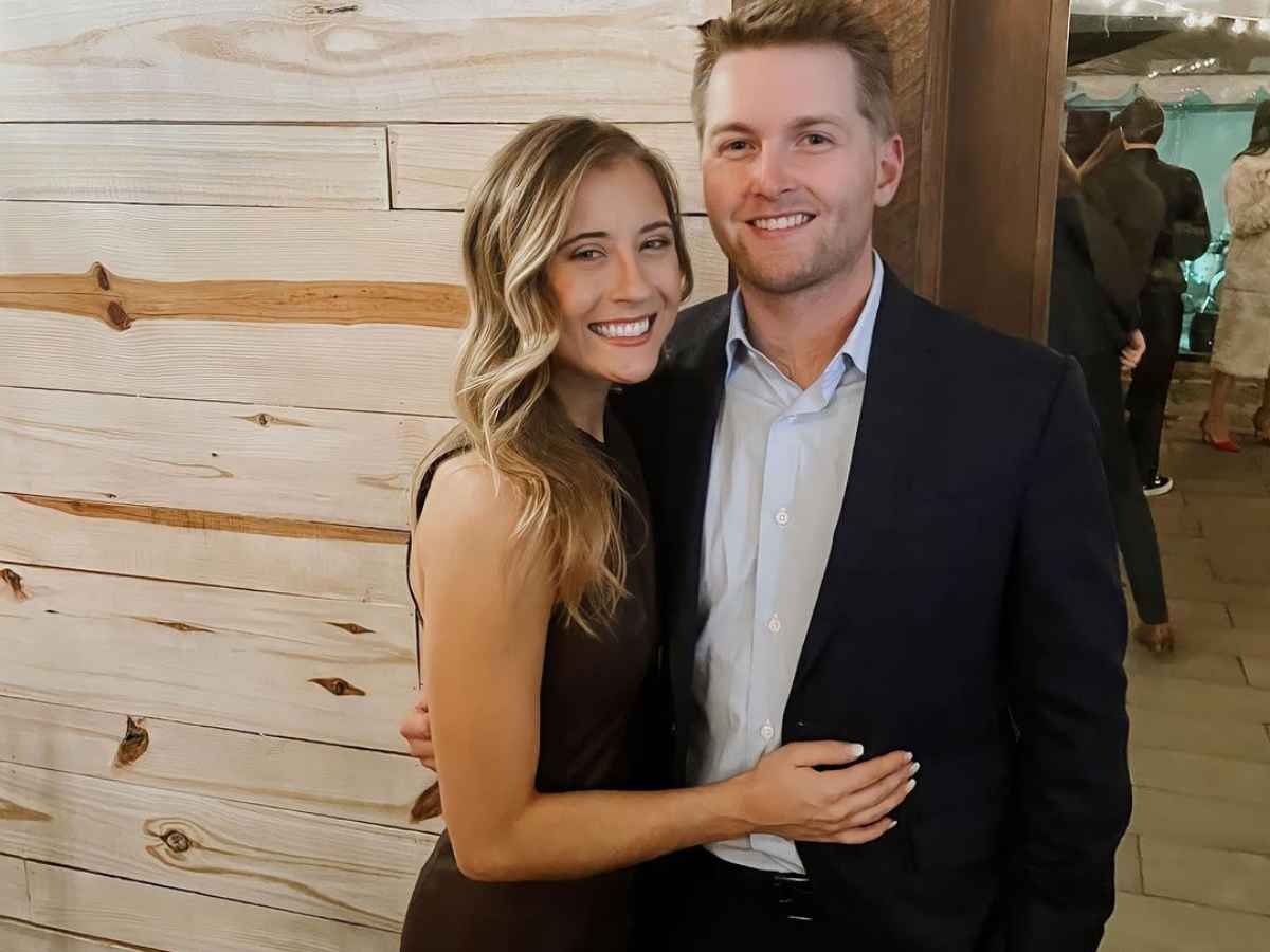 William Byron with his Erin Blaney