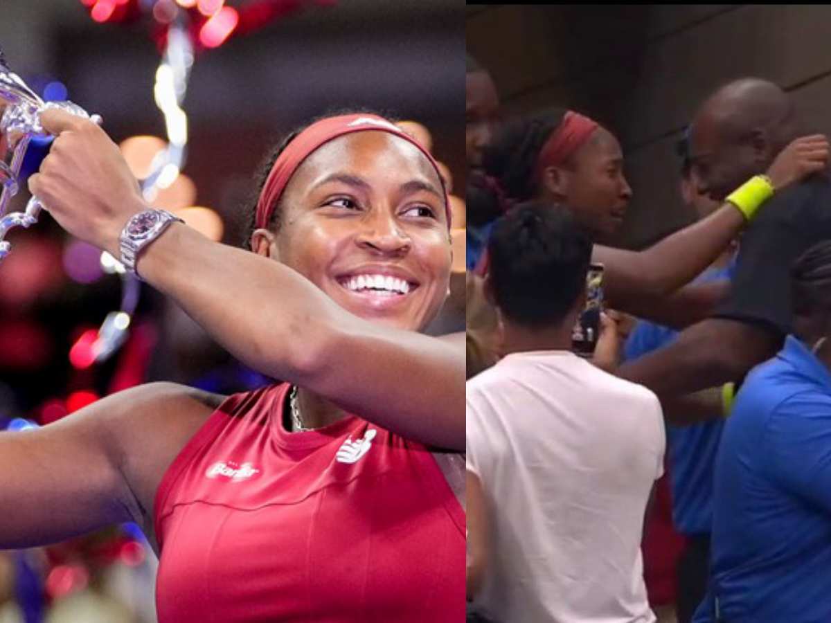 “He’s the reason I won this match,” Coco Gauff EMOTIONALLY discloses how her father is the backbone behind her US Open success