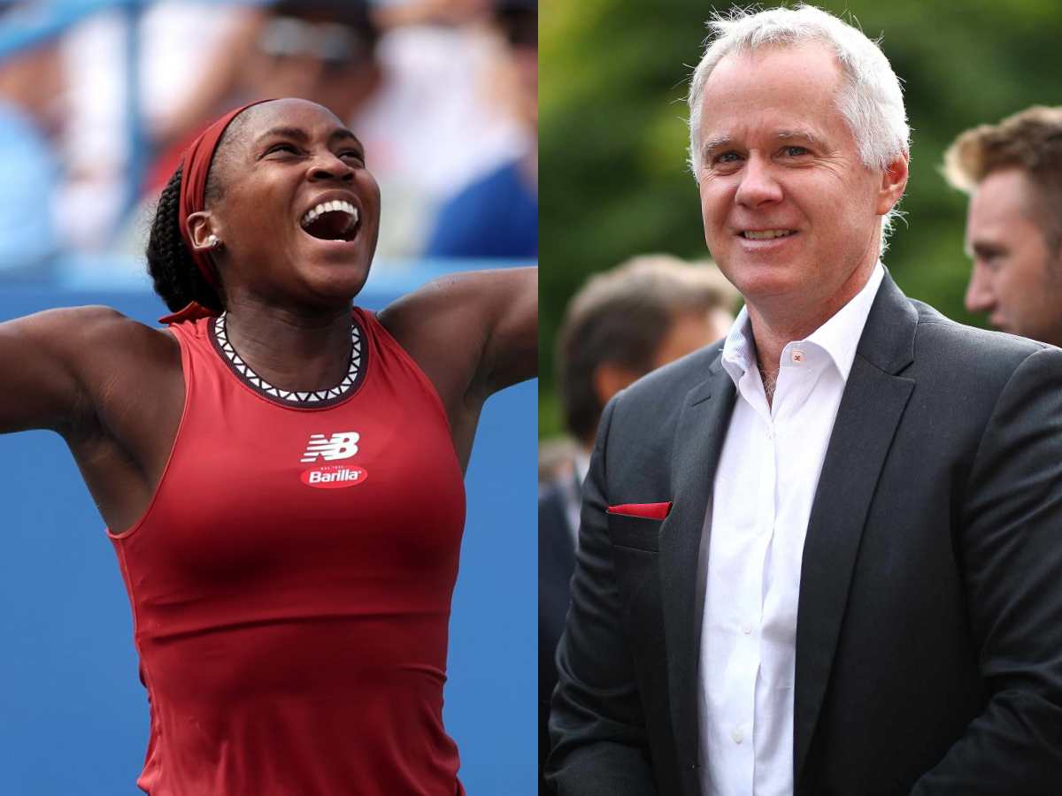 WATCH: Patrick McEnroe enjoys a glass of wine to celebrate Coco Gauff’s US Open triumph over Aryna Sabalenka