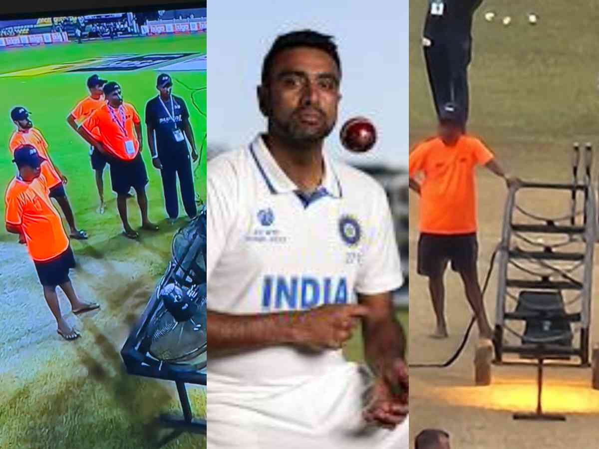 R. Ashwin calls groundsmen innovative while netizens laugh out loud as they use FANS to dry pitch during India-Pakistan match