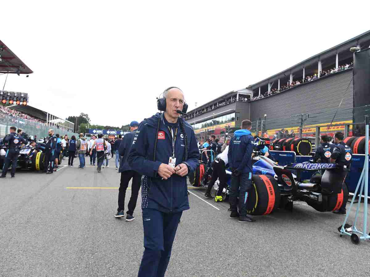 Franz Tost on the F1 grid (image via IMAGO)