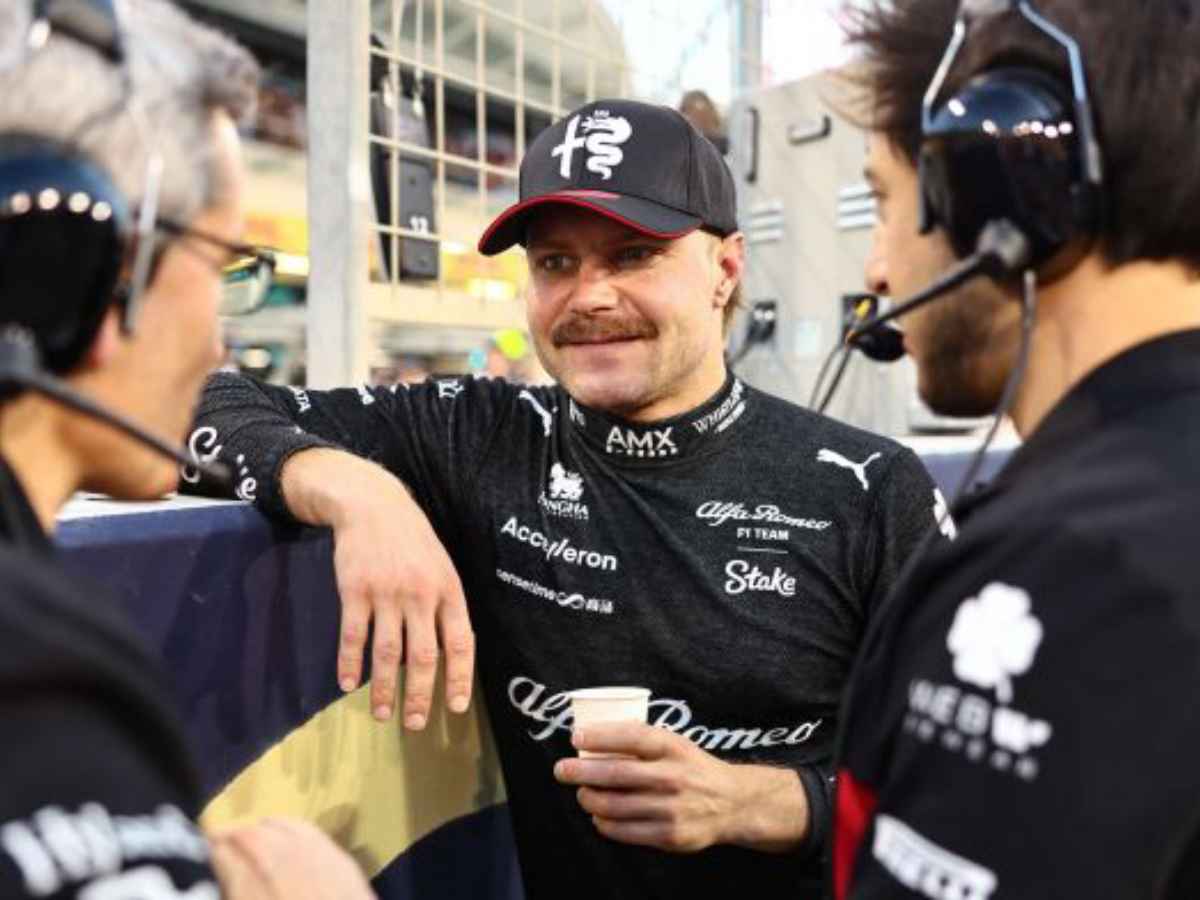 Valtteri Bottas with the Alfa Romeo team