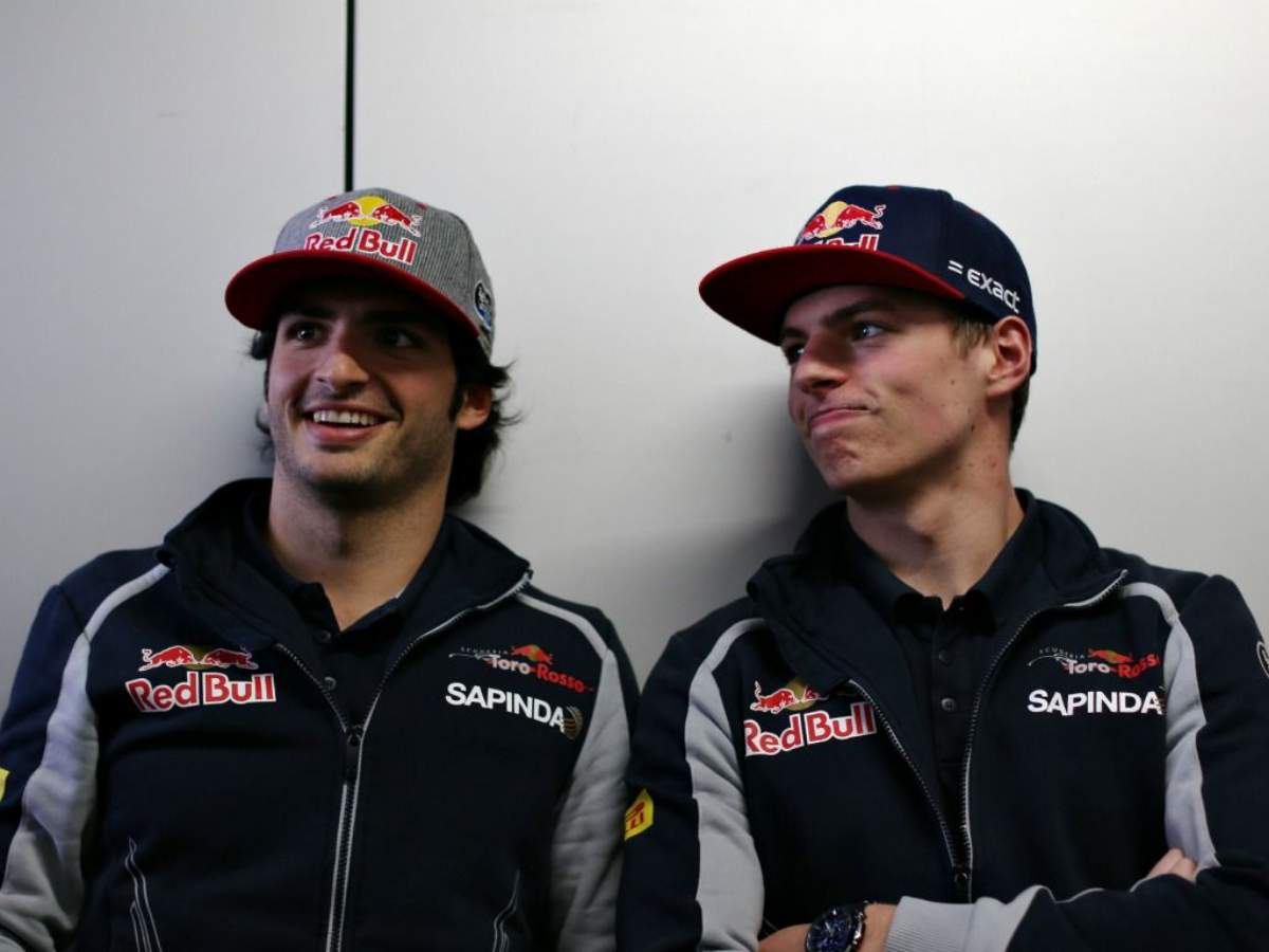 Carlos Sainz claims hype for Max Verstappen started well before the Red Bull driver came to F1