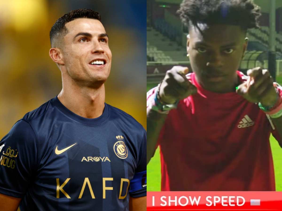 “I’m not gonna give up, there’s more to this,” IShowSpeed reconsiders quitting football, says he wants to be like his idol, Cristiano Ronaldo