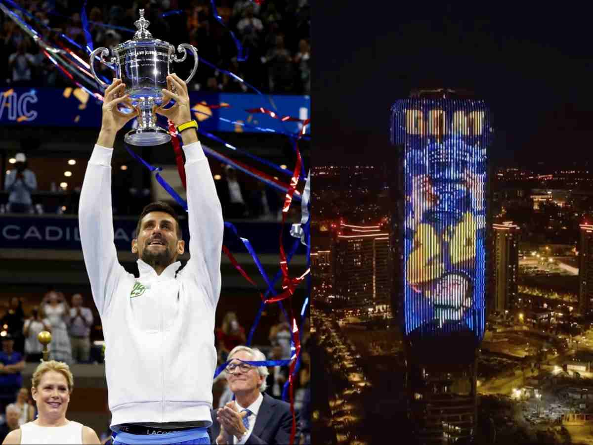 WATCH: Novak Djokovic’s US Open victory sees Nole honored with a special tribute on Belgrade’s famous Kula Tower