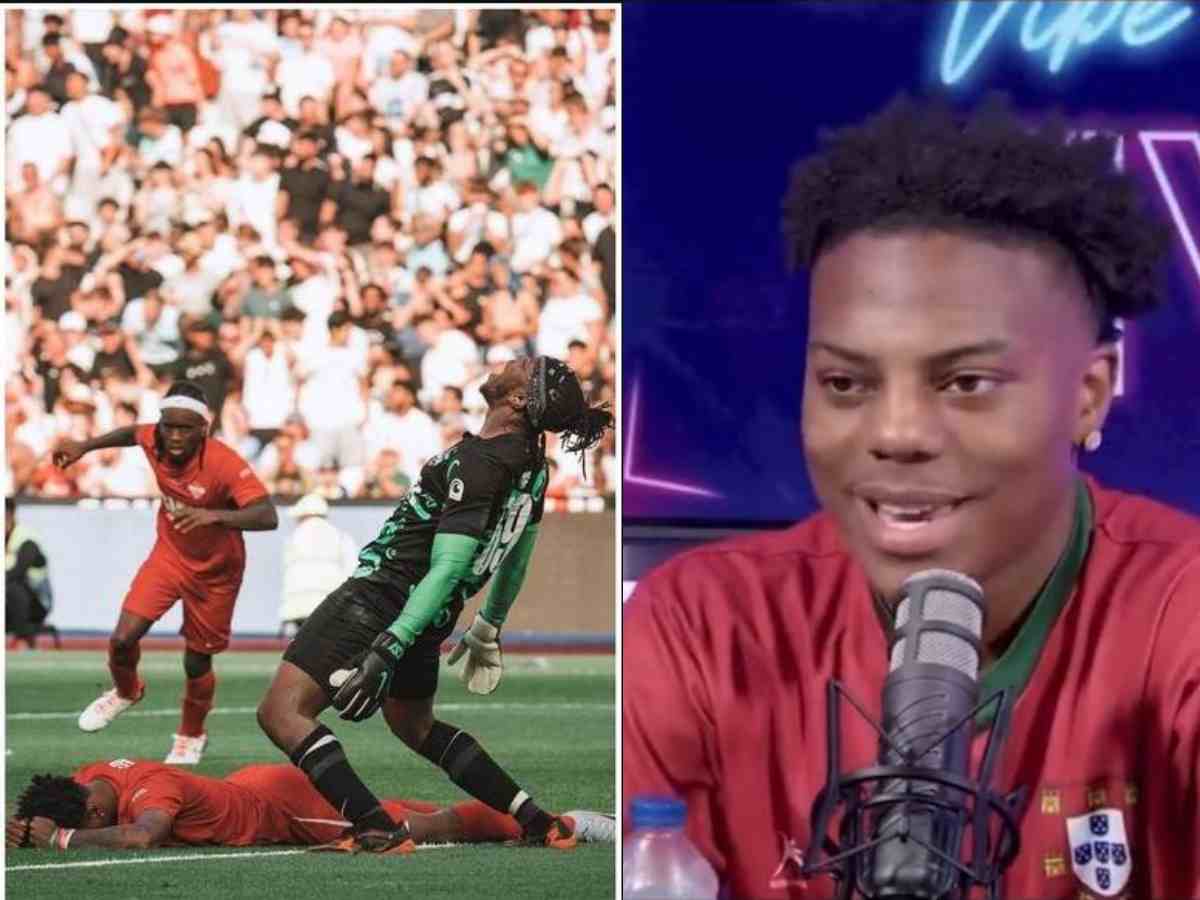 “I can’t wait to get revenge on that guy, I swear,” IShowSpeed promises to take his revenge against KSI for saving his penalty in Sidemen Charity Match 2023