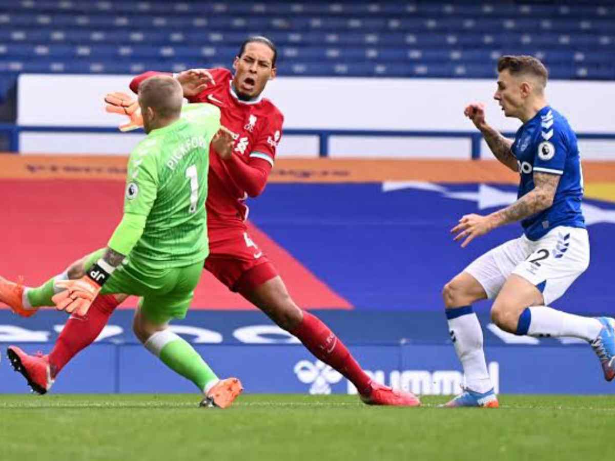 Dutch Journalist blames Jordan Pickford for “demise” of Virgil Van Dijk’s career