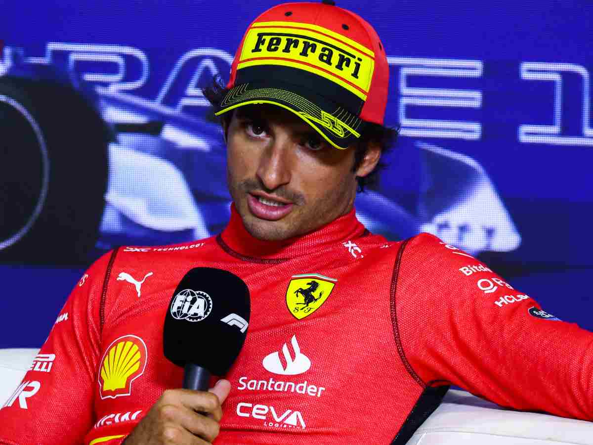 Ferrari's Carlos Sainz.