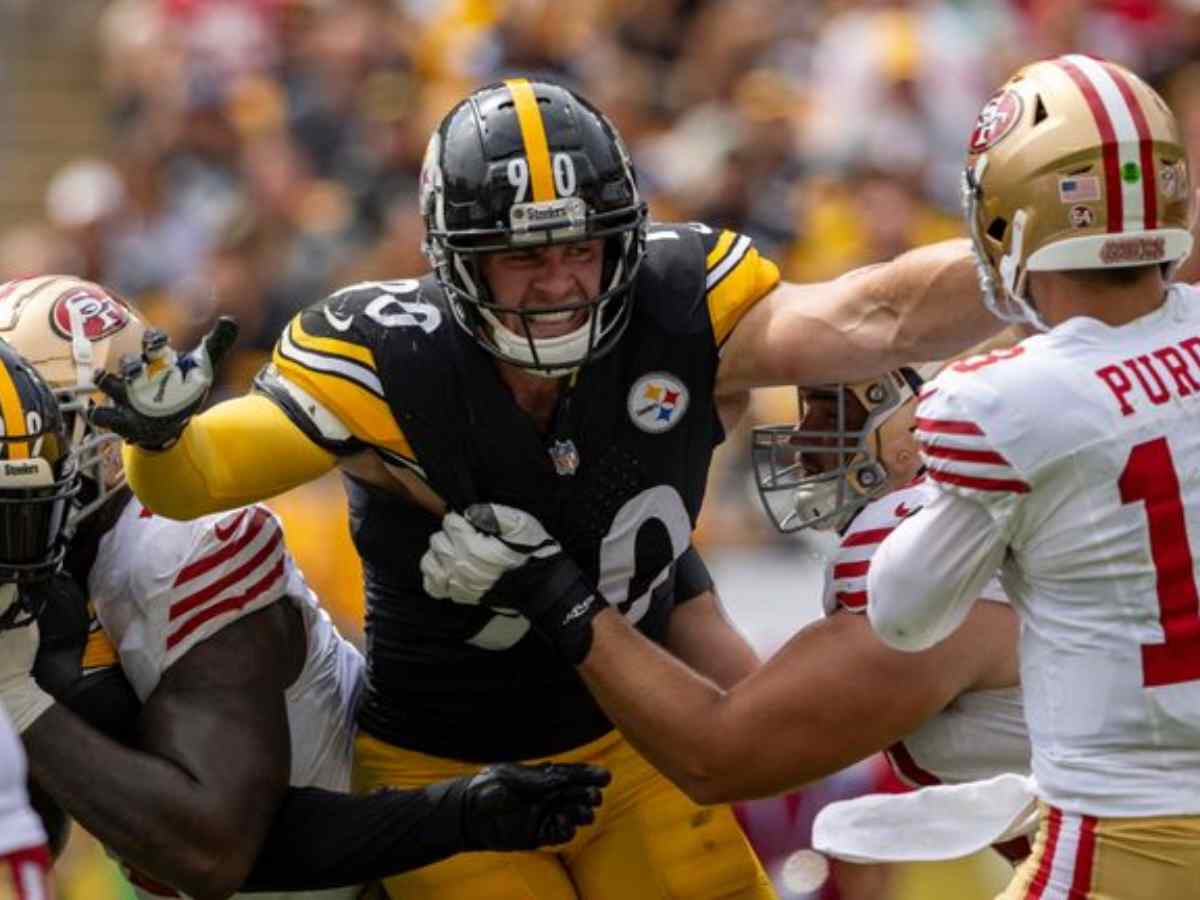 TJ Watt vs San Francisco 49ers Pittsburgh Steelers