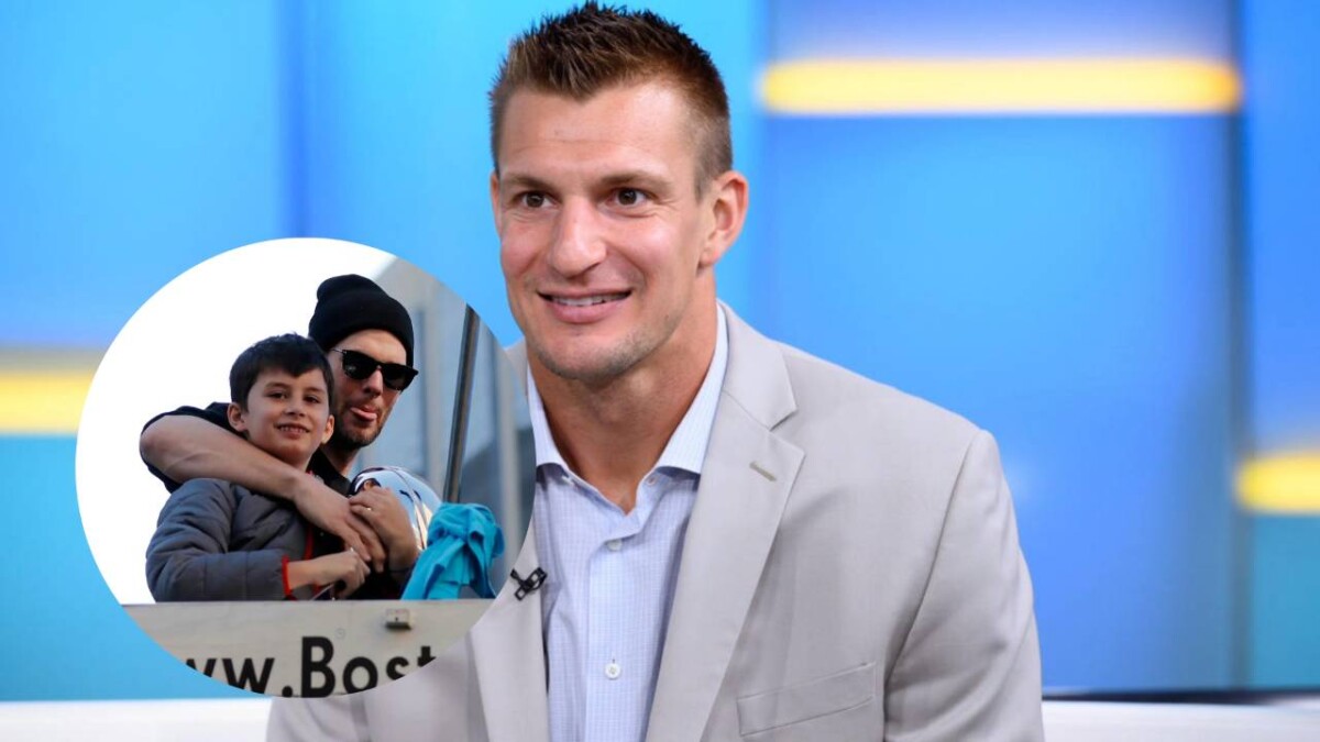 Rob Gronkowski sends a 'heartwarming' message to Tom Brady's son over ...