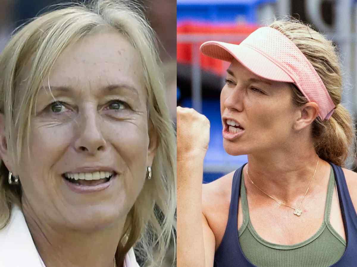 Martina Navratilova jumps to compatriot Danielle Collins’ defense after a troll tries to question her career