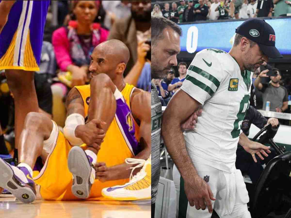 Aaron Rodgers reveals why Kobe Bryant was his first thought after suffering HORRIFIC season-ending torn Achilles