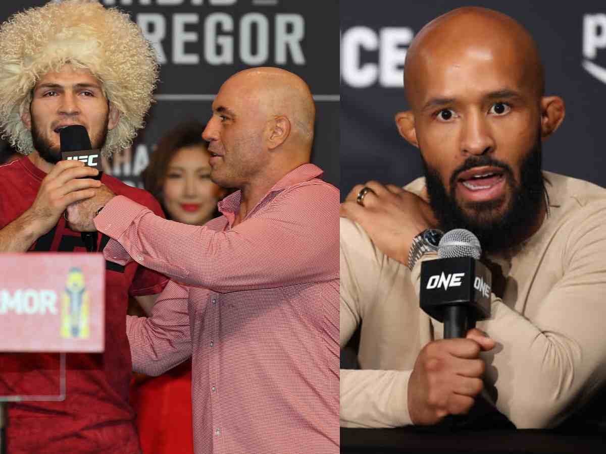 “Look at all the gold” – Demetrious Johnson adds fuel to fiery debate comparing accolades with Khabib Nurmagomedov