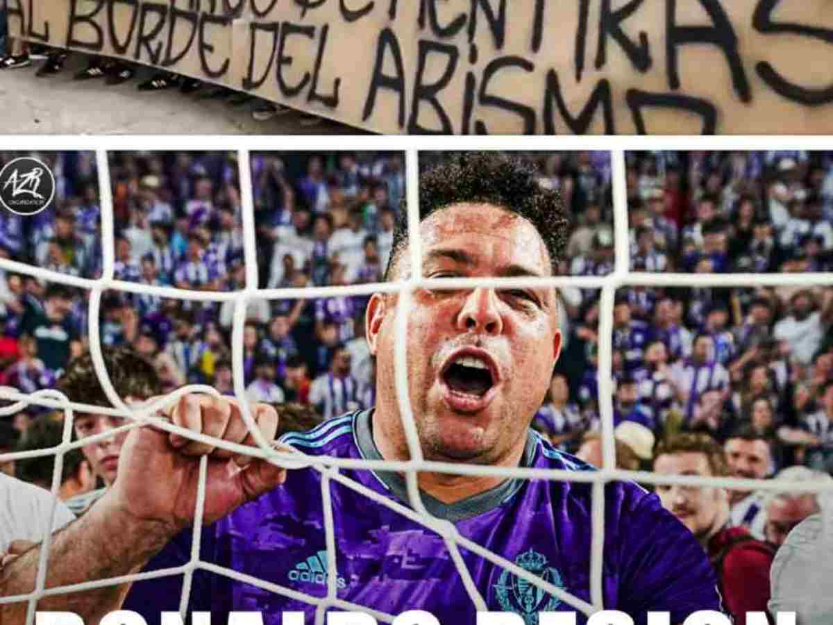 “Sick of his lies”- Real Valladolid fans demand Brazilian legend Ronaldo’s resignation from club president role