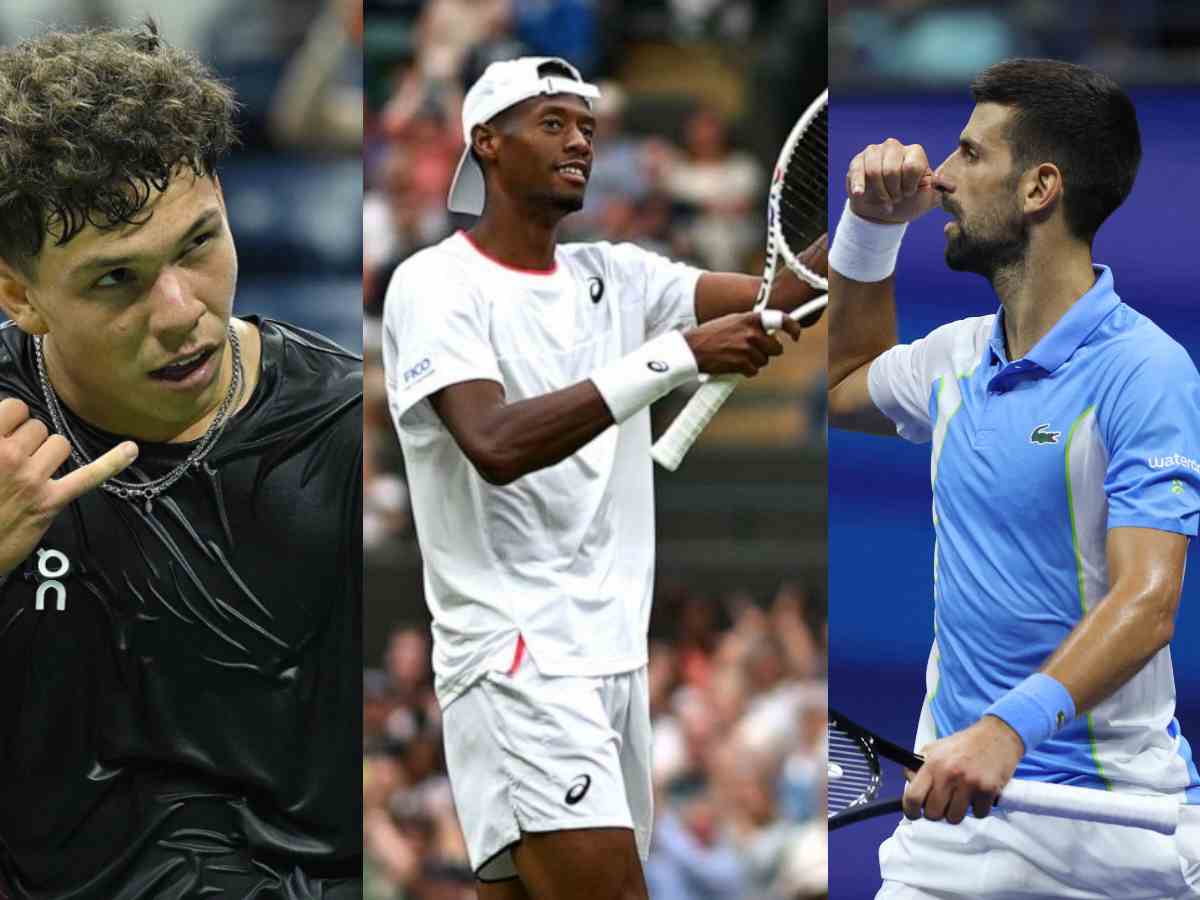 Christopher Eubanks jumps to Ben Shelton’s defense after being accused of TRASH TALKING Novak Djokovic during the US Open semi- finals