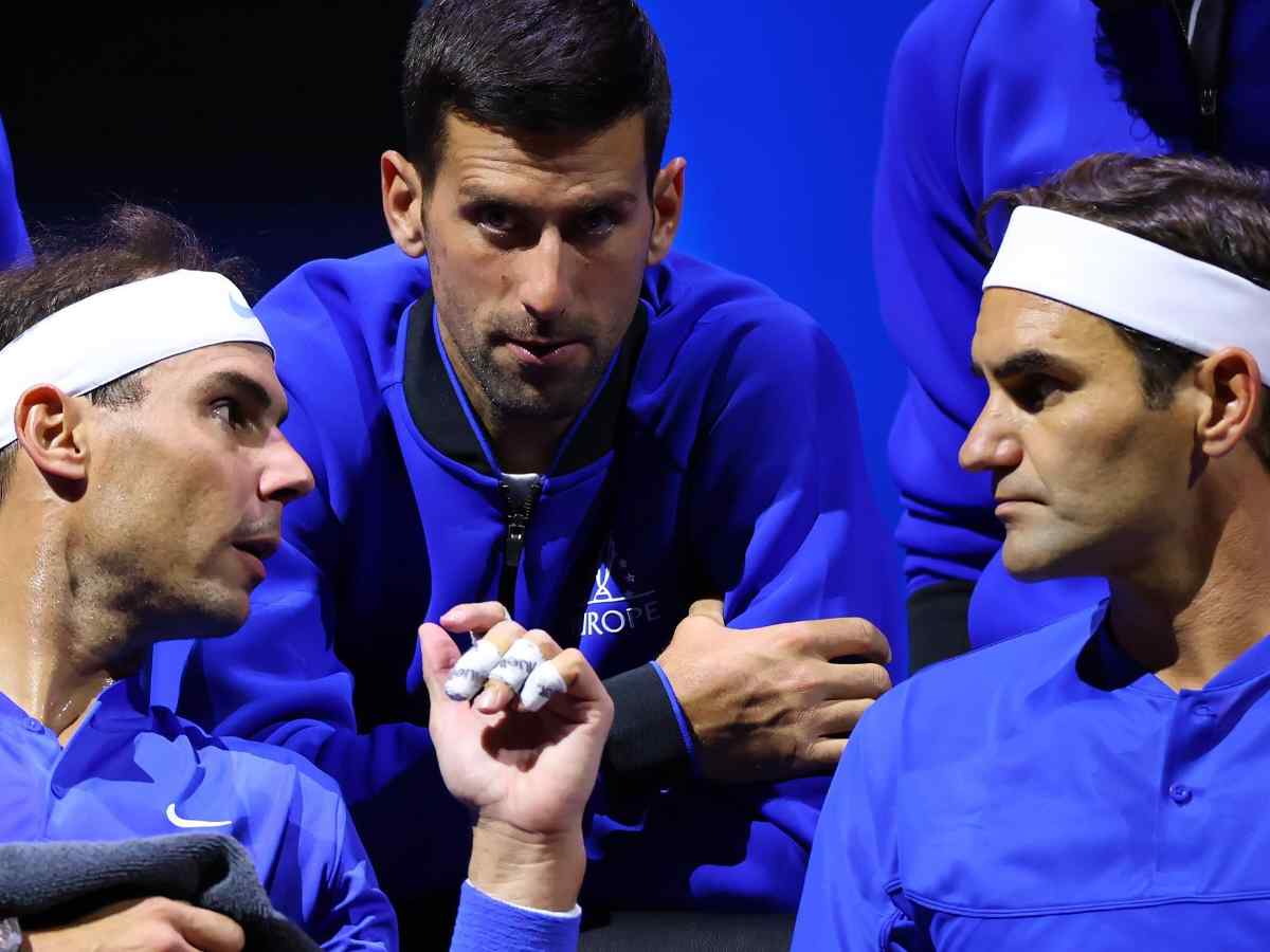 Roger Federer, Rafael Nadal and Novak Djokovic (Credits: EuroSport) 