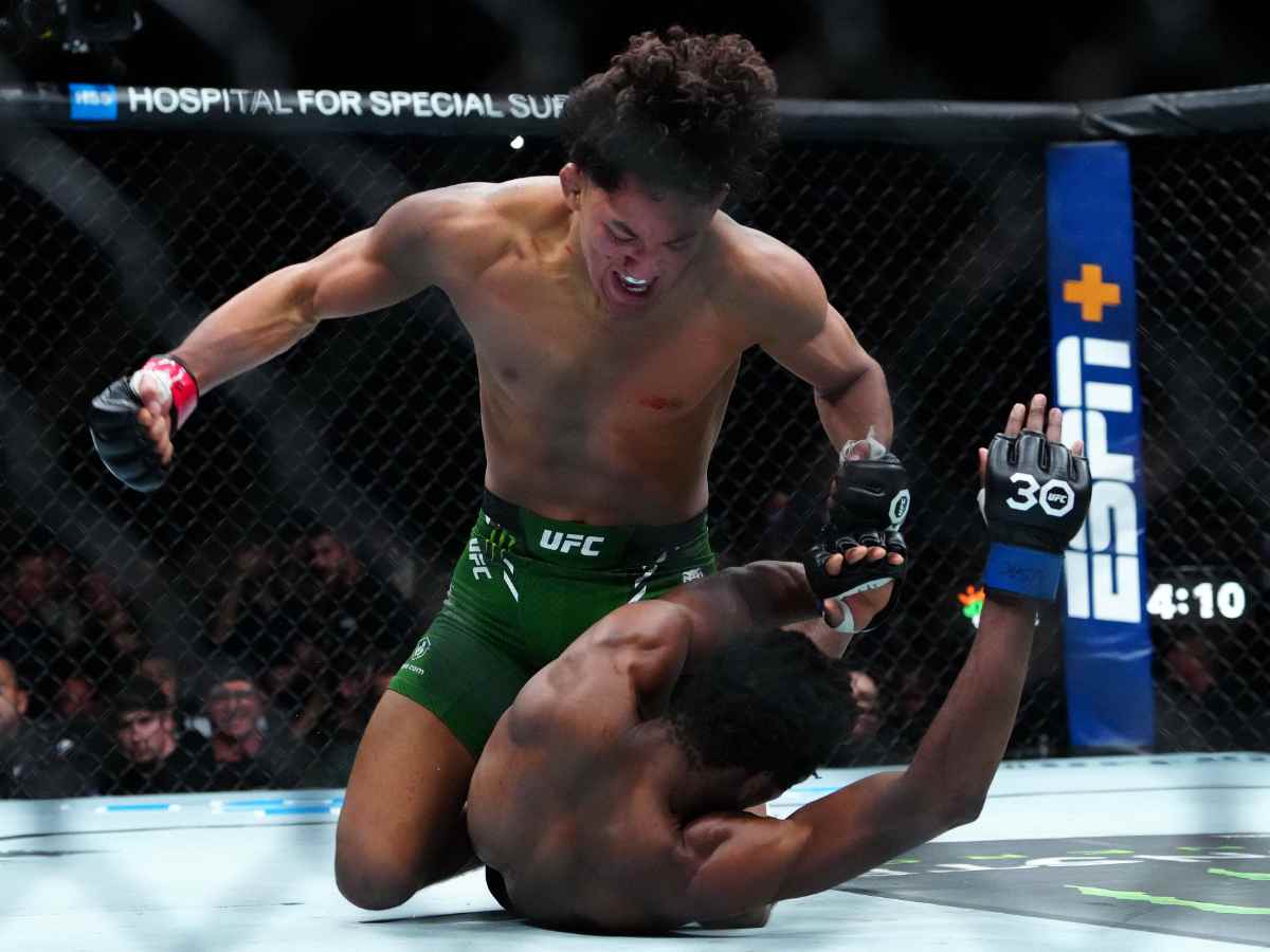 “Potential to break all the records,” 18-year-old phenom Raul Rosas Jr. reacts to stunning 54-second knockout at UFC Noche