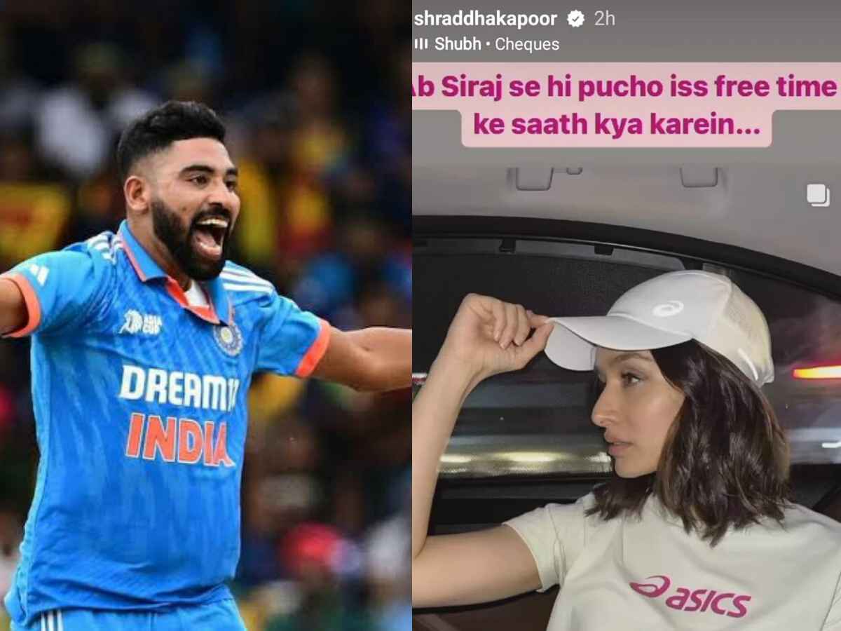 “Ab Siraj se hi pucho…,” Shraddha Kapoor CLUELESS as Asia Cup Final ends quickly following Mohammed Siraj’s heroic act, fans react