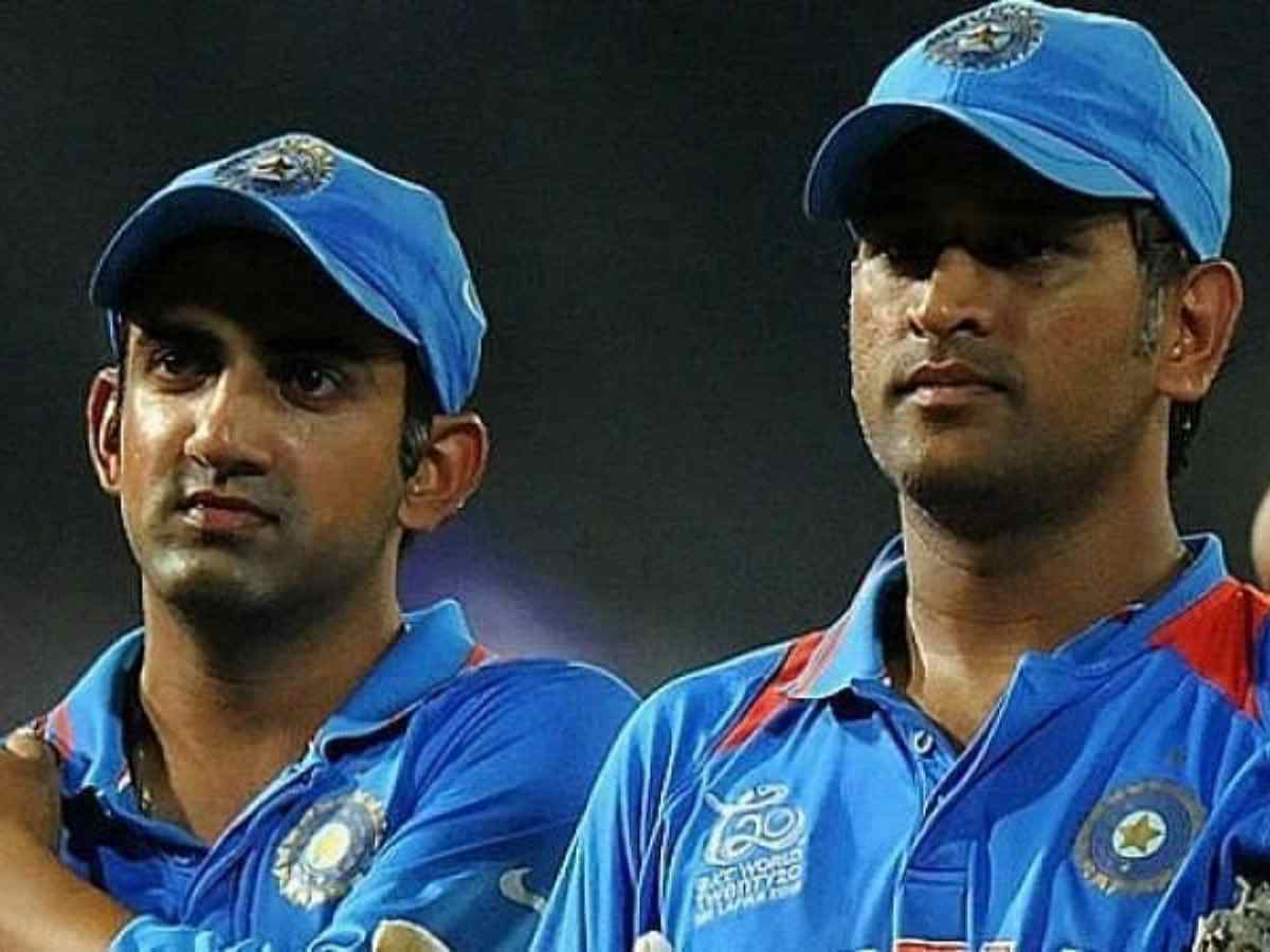 "He sacrificed his runs for the team and trophies," Gautam Gambhir lavishes massive praise on MS Dhoni to trigger hilarious reactions from fans