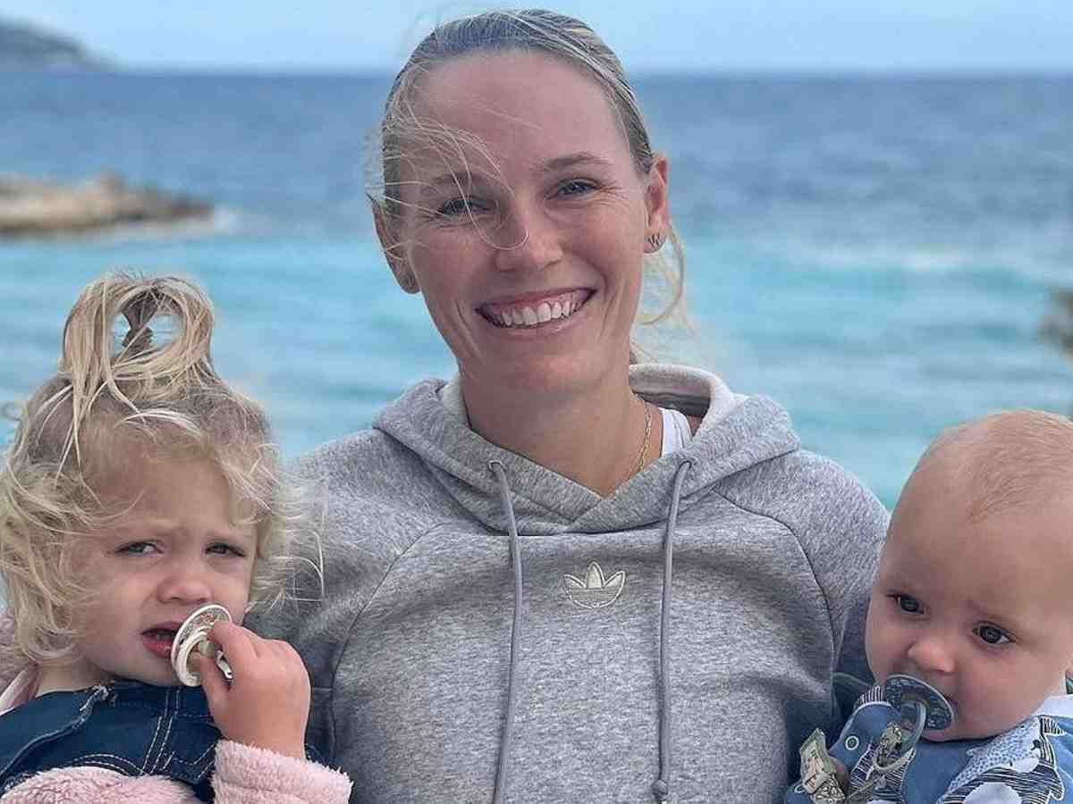 “Both kiddos were mesmerized,” Caroline Wozniacki shares winsome glimpse of her kids while witnessing a parade session