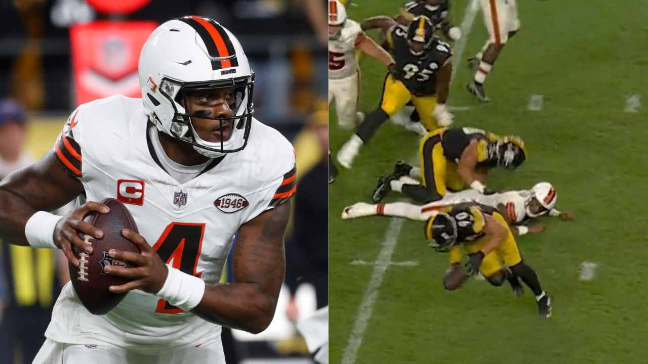 Browns: Deshaun Watson gets brutally honest on his 's**tty' play in loss to  Steelers